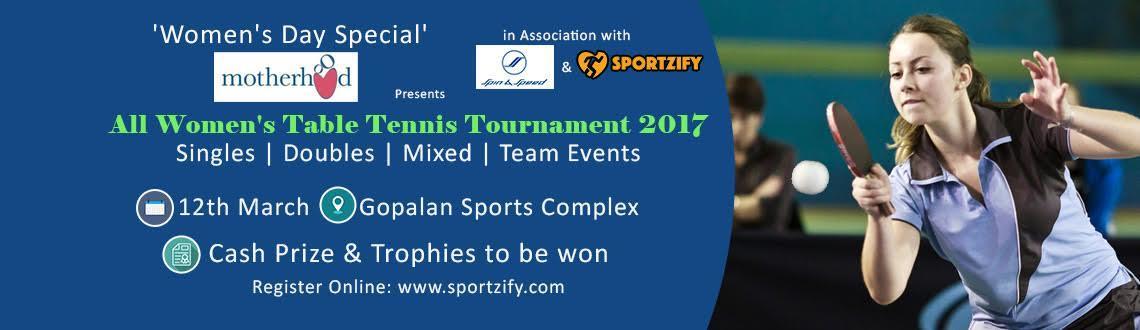 All Womens Table Tennis Tournament - 2017